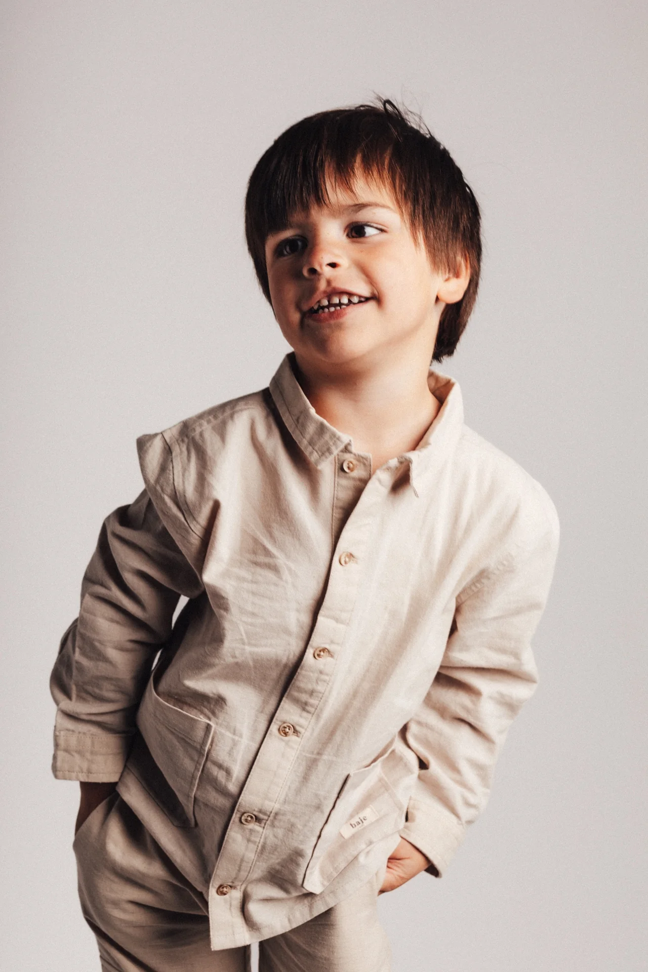 Mace | Blouse | Beige